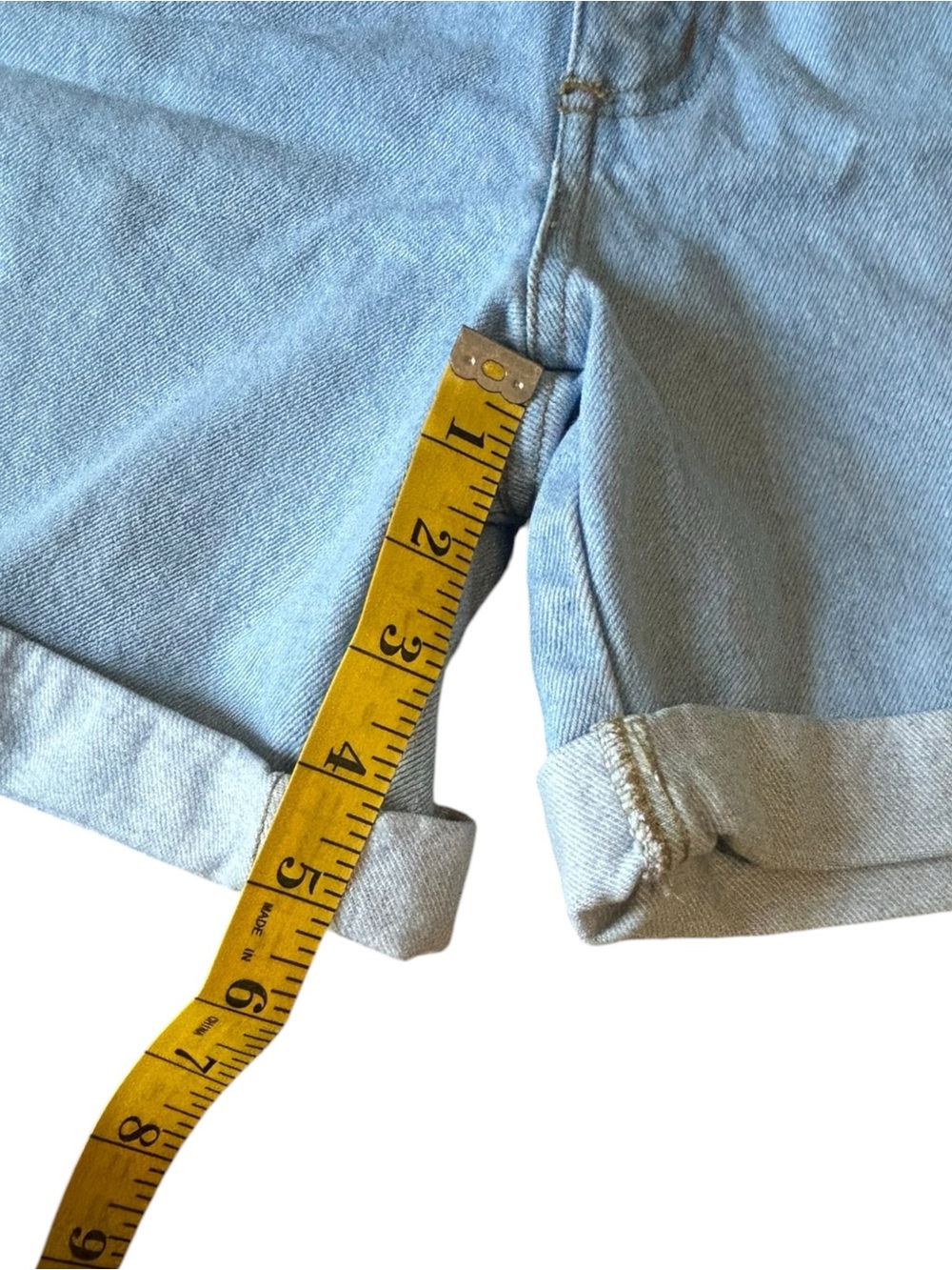 Vintage Eddie Bauer Mom Jorts Size 6 High Rise Denim Shorts 80s 90s - Picture 5 of 9